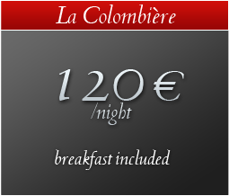 La Colombiere : 100  / night, breakfast included